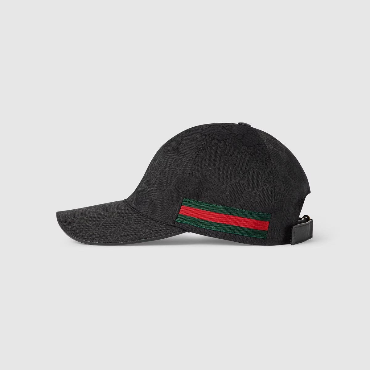 Casquette noir et rouge